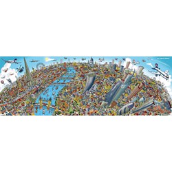 Schmidt Spiele (59596) - Hartwig Braun: "London Cityscape" - 1000 piezas