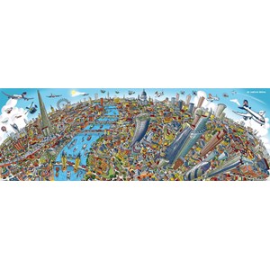 Schmidt Spiele (59596) - Hartwig Braun: "London Cityscape" - 1000 piezas