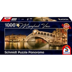 Schmidt Spiele (59620) - "Rialto Bridge" - 1000 piezas