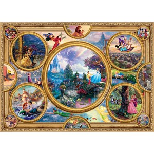 Schmidt Spiele (59607) - Thomas Kinkade: "Disney Dreams Collection" - 2000 piezas