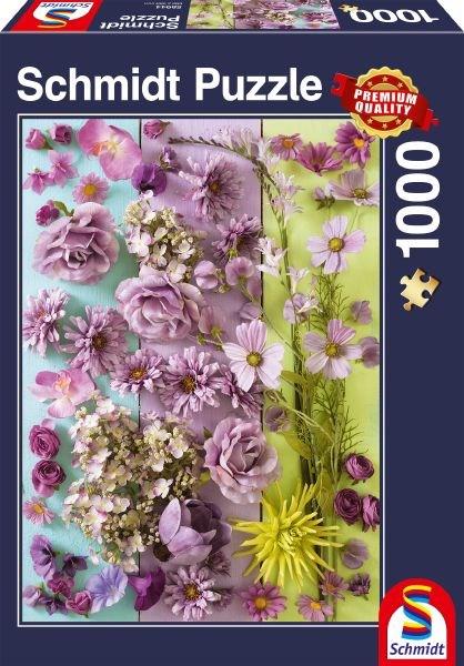 Schmidt Spiele (58944) - "Violet Blossom" - 1000 piezas