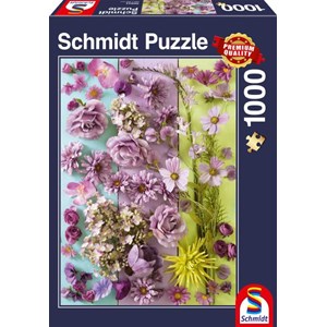 Schmidt Spiele (58944) - "Violet Blossom" - 1000 piezas