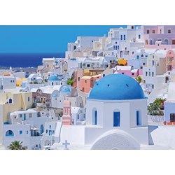 Schmidt Spiele (58947) - "Santorini" - 1000 piezas