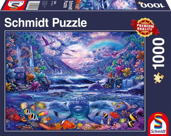 Schmidt Spiele (58945) - "Moonlight Oasis" - 1000 piezas