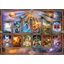 Schmidt Spiele (58347) - "Signs of the Zodiac" - 1000 piezas