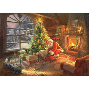 Schmidt Spiele (59495) - Thomas Kinkade: "Santa's Special Delivery" - 1000 piezas
