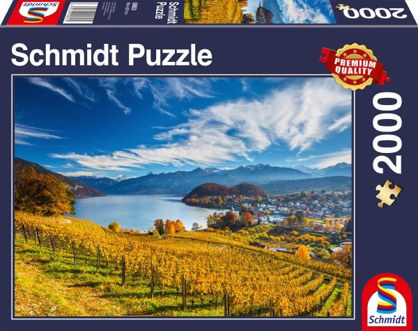 Schmidt Spiele (58953) - "Vineyards" - 2000 piezas