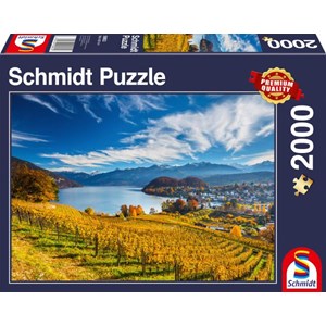 Schmidt Spiele (58953) - "Vineyards" - 2000 piezas