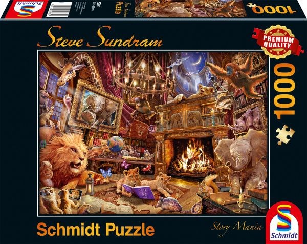 Schmidt Spiele (59661) - Steve Sundram: "Story Mania" - 1000 piezas