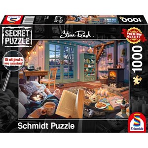 Schmidt Spiele (59655) - Steve Read: "At the holiday home" - 1000 piezas