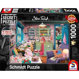 Schmidt Spiele (59653) - Steve Read: "Grandmother´s room" - 1000 piezas