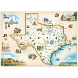 MasterPieces (71711) - "Texas" - 1000 piezas