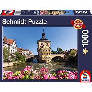 Schmidt Spiele (58397) - "Bamberg Regnitz" - 1000 piezas