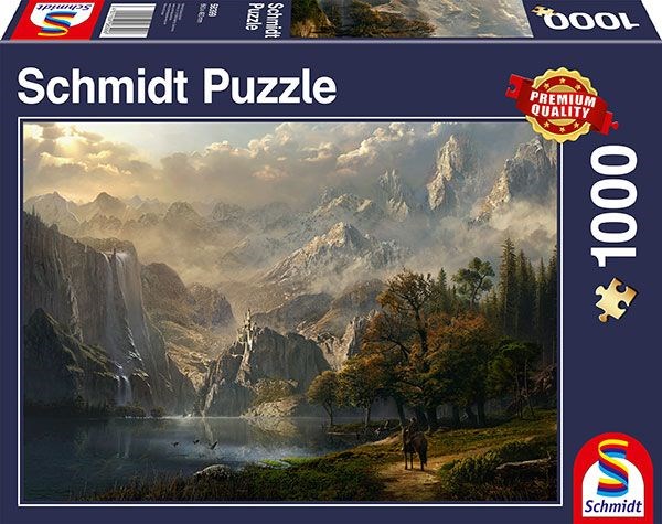 Schmidt Spiele (58399) - "Waterfall Idyll" - 1000 piezas