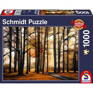 Schmidt Spiele (58396) - "Magical Forest" - 1000 piezas