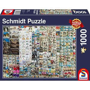 Schmidt Spiele (58394) - "Souvenir Stand" - 1000 piezas