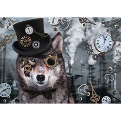 Schmidt Spiele (59647) - Markus Binz: "Steampunk Wolf" - 1000 piezas