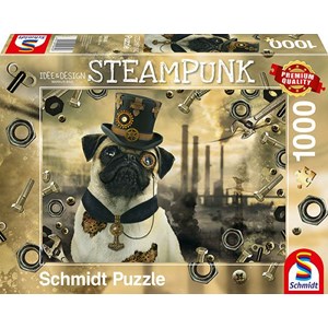 Schmidt Spiele (59645) - Markus Binz: "Steampunk Dog" - 1000 piezas