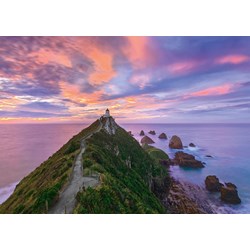 Schmidt Spiele (59348) - Mark Gray: "Nugget Point Lighthouse, New Zealand" - 3000 piezas