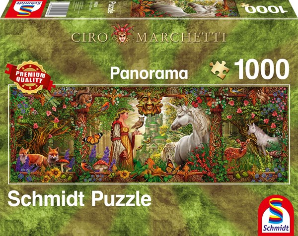 Schmidt Spiele (59614) - Ciro Marchetti: "Magic Forest" - 1000 piezas