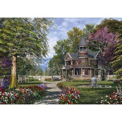 Schmidt Spiele (59617) - Dominic Davison: "Manor House with Tower" - 1000 piezas