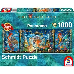 Schmidt Spiele (59613) - Ciro Marchetti: "Underwater World" - 1000 piezas