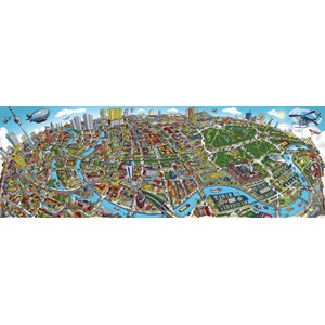 Schmidt Spiele (59594) - Hartwig Braun: "Berlin Cityscape" - 1000 piezas
