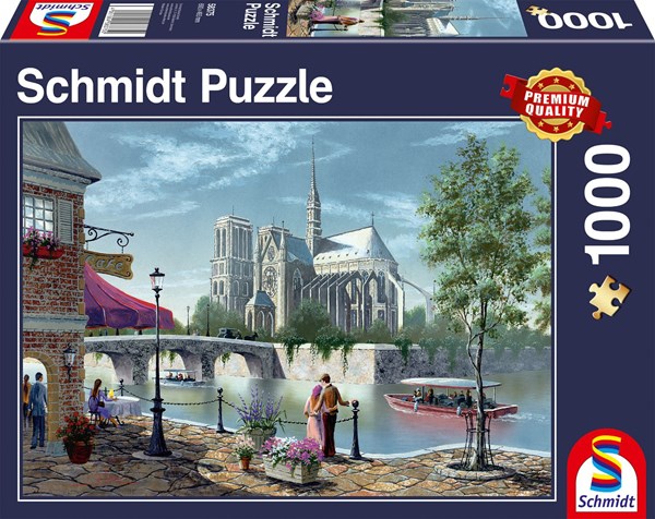 Schmidt Spiele (58375) - "Notre Dame Paris" - 1000 piezas