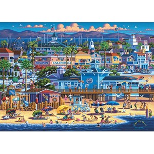 Schmidt Spiele (59642) - Eric Dowdle: "Newport Beach" - 1000 piezas