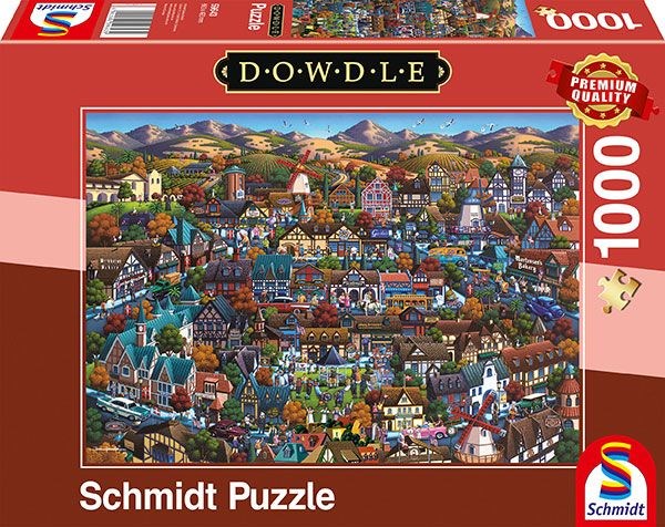 Schmidt Spiele (59643) - Eric Dowdle: "Solvang" - 1000 piezas