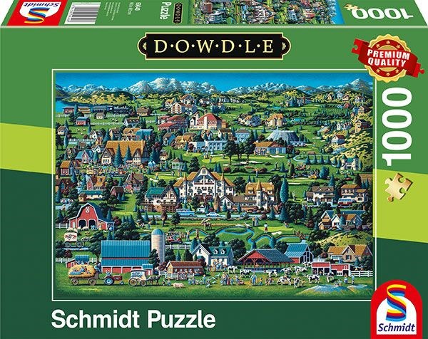 Schmidt Spiele (59640) - Eric Dowdle: "Midway" - 1000 piezas