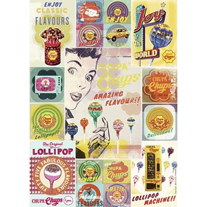 Ravensburger (15258) - "Chupa Chups" - 1000 piezas