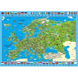 Schmidt Spiele (58373) - "Discover Europe" - 500 piezas