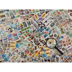 Ravensburger (14805) - "Stamps Challenge" - 500 piezas