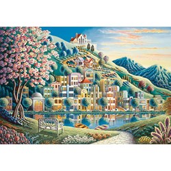 Ravensburger (14798) - "Blossom Park" - 500 piezas