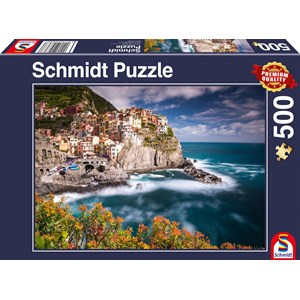 Schmidt Spiele (58363) - "Manarola, Cinque Terre" - 500 piezas