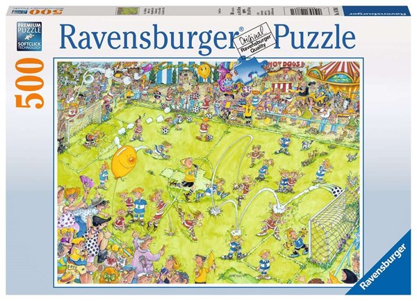 Ravensburger (14786) - "At the Soccer Match" - 500 piezas