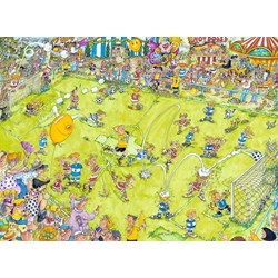 Ravensburger (14786) - "At the Soccer Match" - 500 piezas