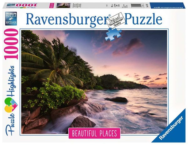 Ravensburger (15156) - "Island Seychelles" - 1000 piezas