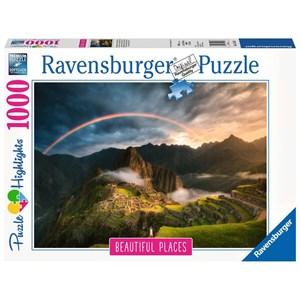 Ravensburger (15158) - "Rainbow over Machu Picchu, Peru" - 1000 piezas