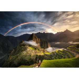 Ravensburger (15158) - "Rainbow over Machu Picchu, Peru" - 1000 piezas