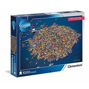 Clementoni (59088) - "Canoe" - 1000 piezas