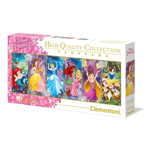 Clementoni (39444) - "Disney Princesses" - 1000 piezas