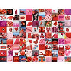 Ravensburger (16215) - "99 Beautiful Red Things" - 1500 piezas