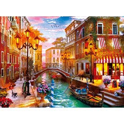 Clementoni (35063) - "Sunset over Venice" - 500 piezas