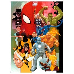 Clementoni (39534) - "Marvel 80 Years" - 1000 piezas