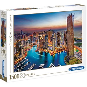 Clementoni (31814) - "Dubai Marina" - 1500 piezas