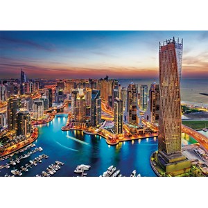 Clementoni (31814) - "Dubai Marina" - 1500 piezas