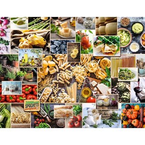 Ravensburger (15016) - "Food Collage" - 2000 piezas