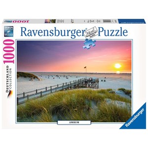 Ravensburger (19877) - "Sunset over Amrum" - 1000 piezas